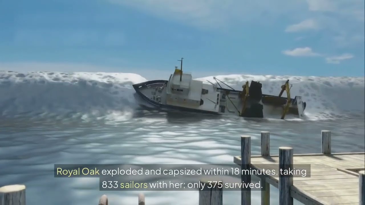 October 14th, 1939 – U-47 and HMS Royal Oak