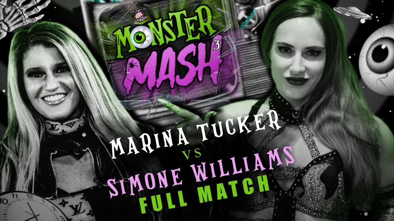 Marina Tucker vs Simone Williams; PWA Marvelz Title | MONSTER MASH 2025 (FULL MATCH)