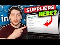 How to EASILY Find Wholesale Suppliers For Amazon FBA Using Linkedin