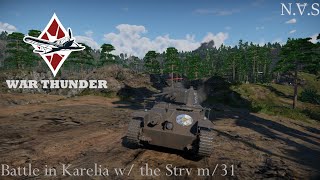 Battle in Karelia w/ the Strv m/31 - War Thunder Battles