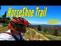 Enduro on HORSESHOE Trail! Good Times on HARD ROCKY SingleTRACK Trail Sargents COLORADO