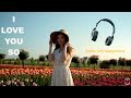 Love blossoms in the netherlands4k tulip field trip with techno dance beats and the energy of love