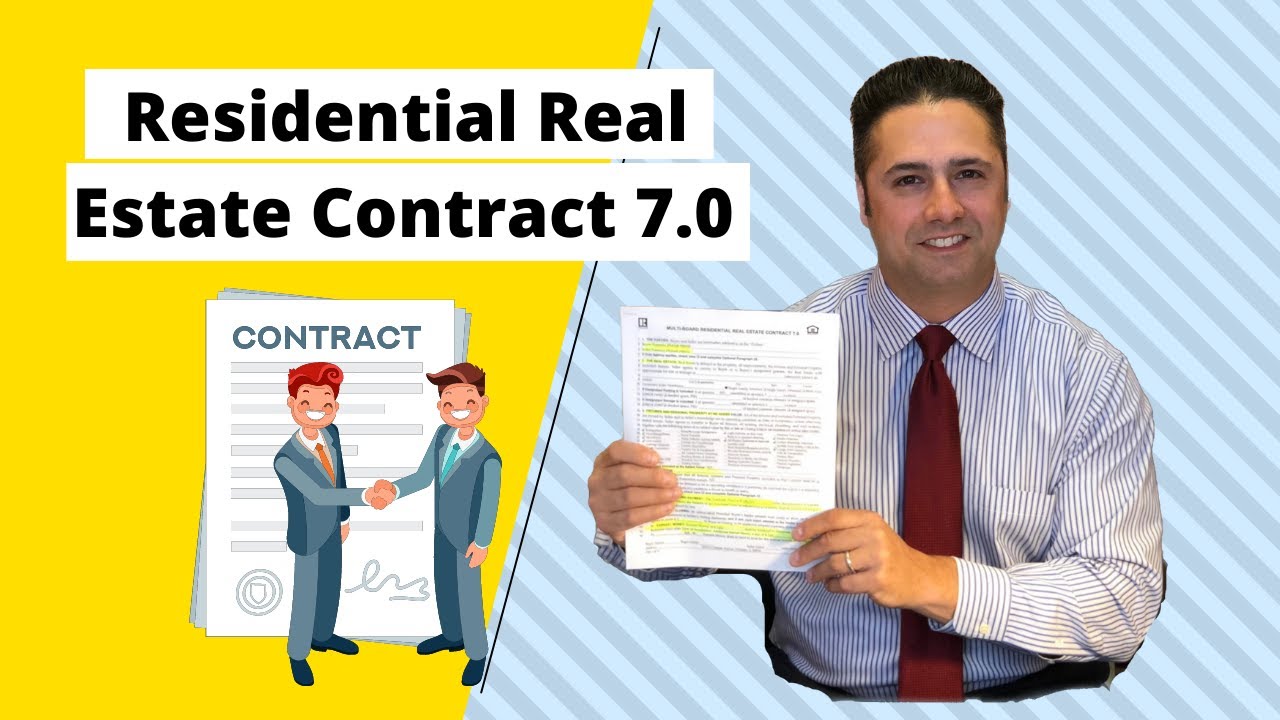 Full Residential Real Estate Contract 7.0 Explained. YouTube