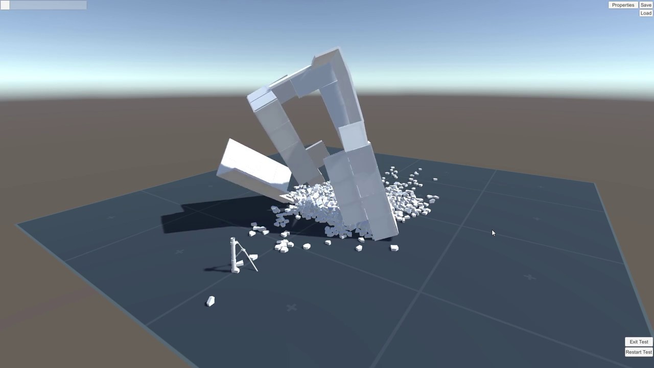 WIP - Map Editor & Destruction test - YouTube