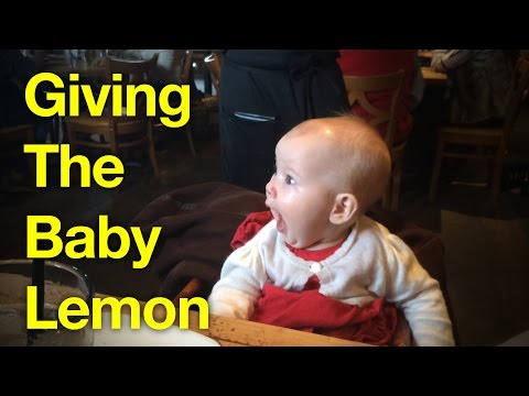 See This Baby React to Tasting a Lemon