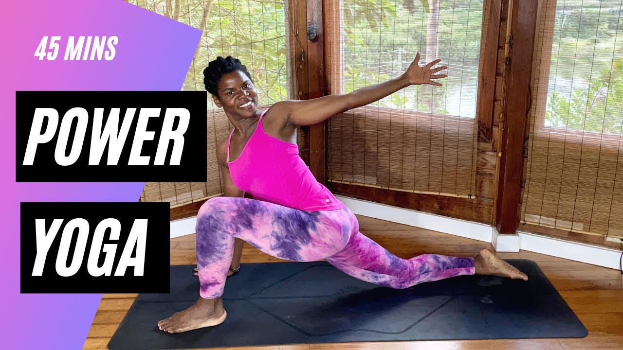 💦  45 Minute Power Yoga Flow with Discernment | Yoga with Beth 💦