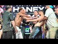 Devin Haney vs. Vasyl Lomachenko FULL CARD weigh in