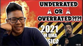 2021 EM UMA MÚSICA Reaction | Most Talented Artist Out There?!?! Maybe...