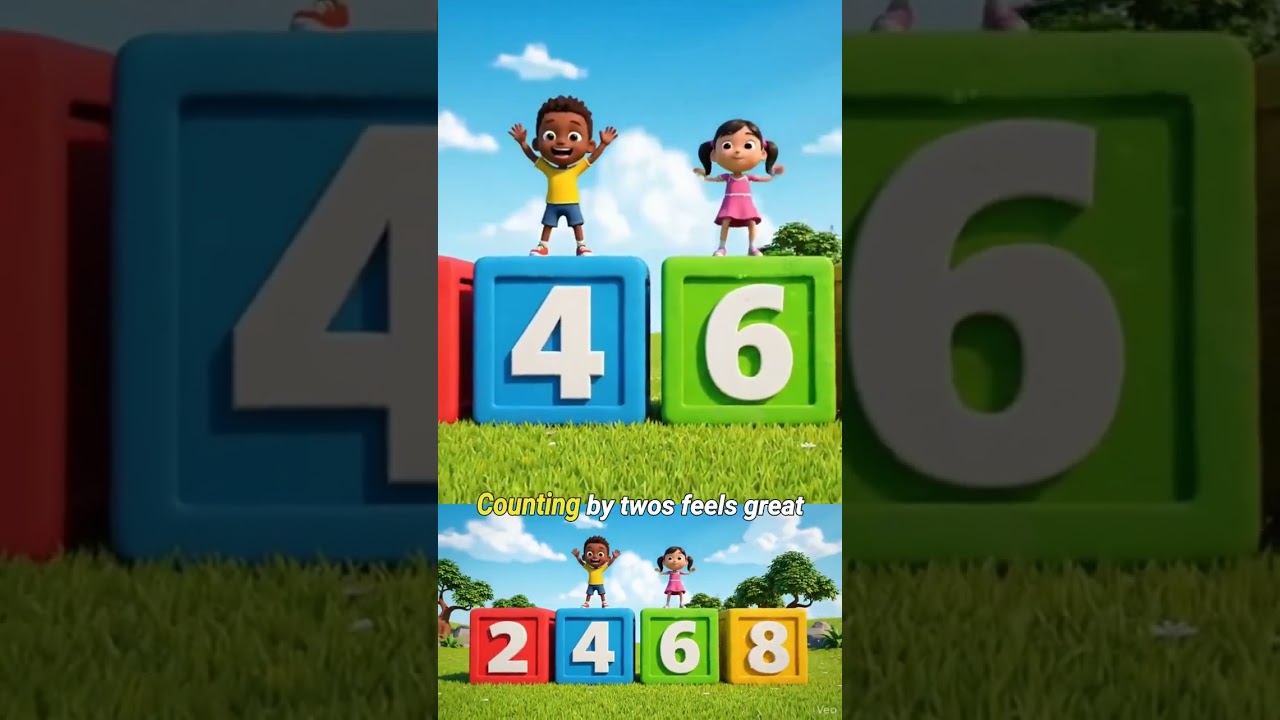 Counting 2️⃣4️⃣6️⃣8️⃣ 🎶 | Fun Math for Kids | Toonian Cartoons | 