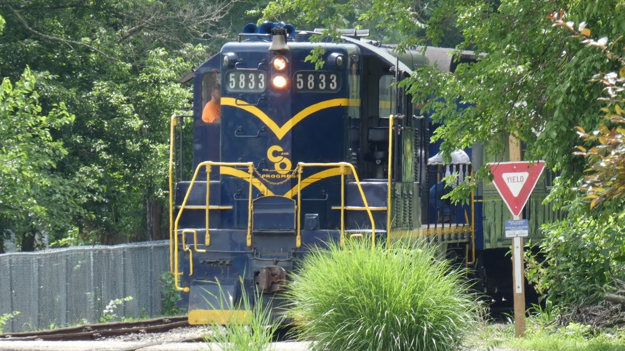 A Day With C&O 5833 on the Hocking Valley Scenic Railway 7/2/23