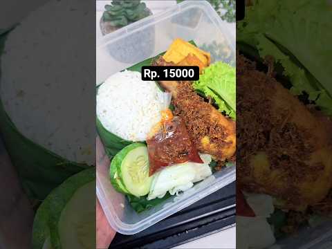 Ide jualan nasi kotak ayam goreng lengkuas di jual Rp.15000 kira kira murah atau mahal bun