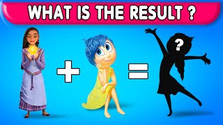 🔥 Guess the Character by Dress, Crown & Shoe #11 | Inside Out 2, Wish, Princess Disney Quiz