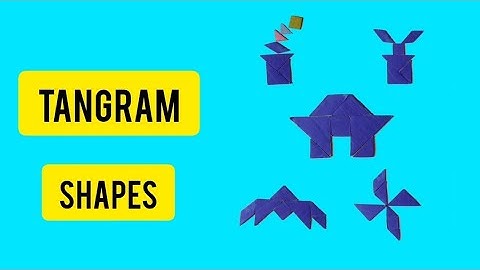 Tangram shape | Learn tangram puzzles | Playful DNA | tangram activity