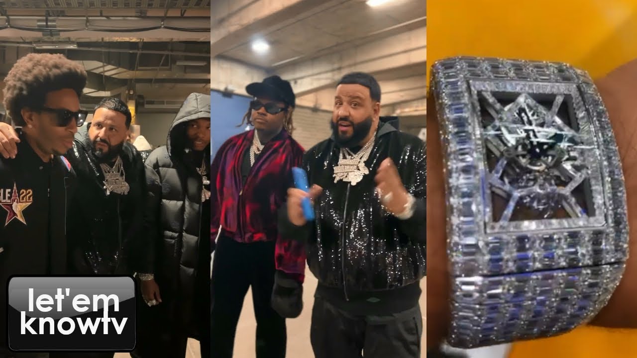 Dj Khaled Flexing Crazy Jewelry With Gunna, Lil Baby And Ludacris