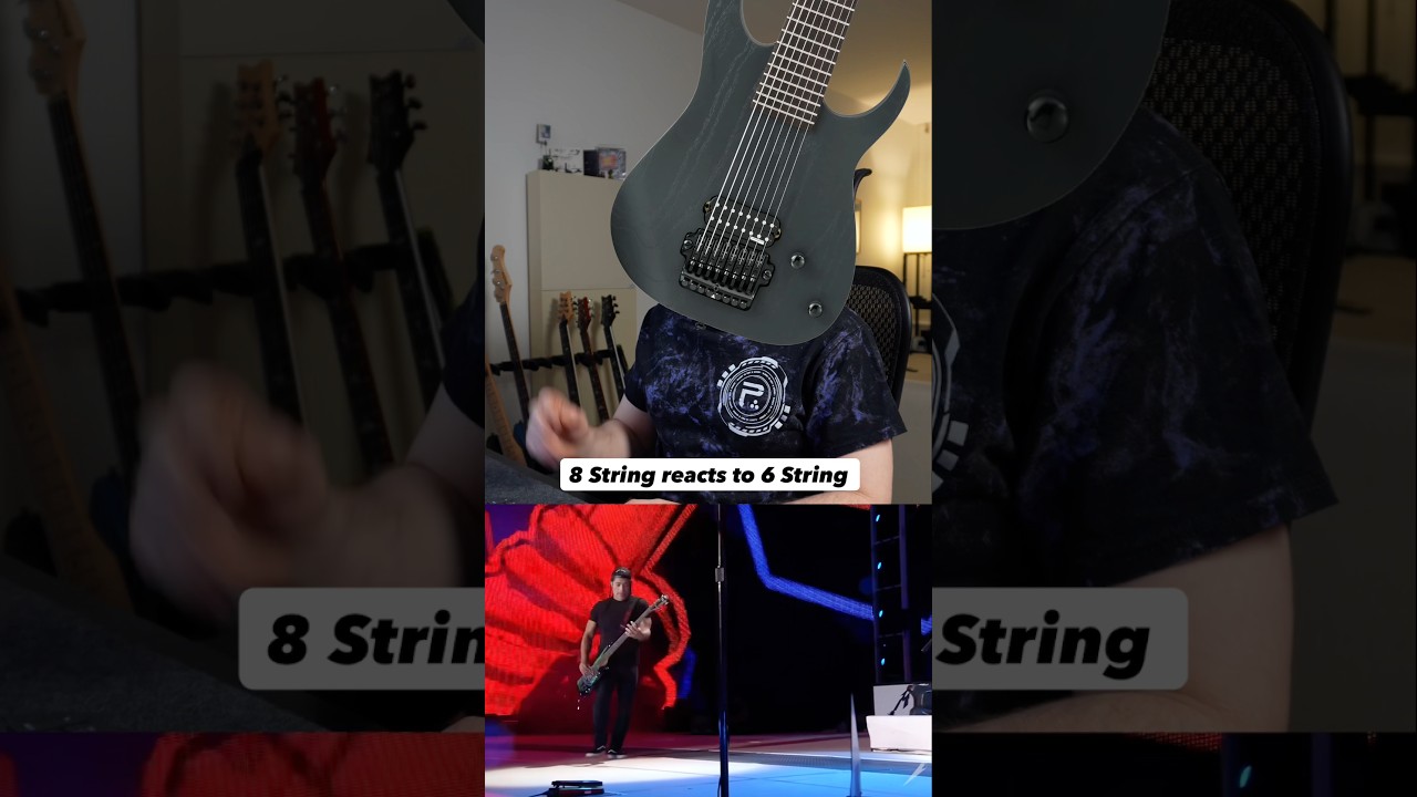 8 String Reacts To 6 String