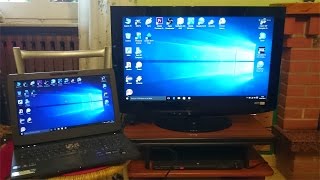 Come collegare il pc alla tv - YouTube