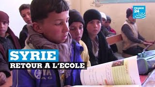 Dans un village libéré du groupe État islamique, la joie de retrouver l’école