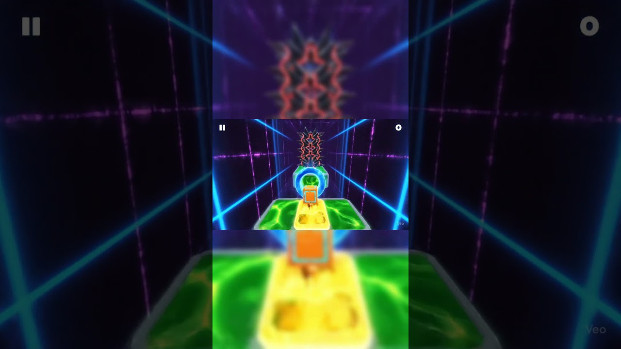 AI-Built Geometry Dash Level | Gemini Veo 3 Magic ✨ 