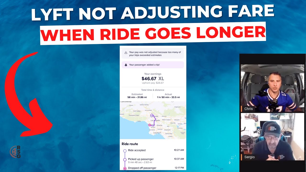 その他 LYFT Lyft NOT Adjusting Fares When Rides Go Longer Than Estimated