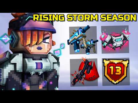 Rising Storms Season is HERE! Pixel Gun 3D 13th Birthday Update Showcase