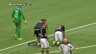 Aiks Tunga Smäll - Hooiveld Skadad Direkt - Tv4 Sport