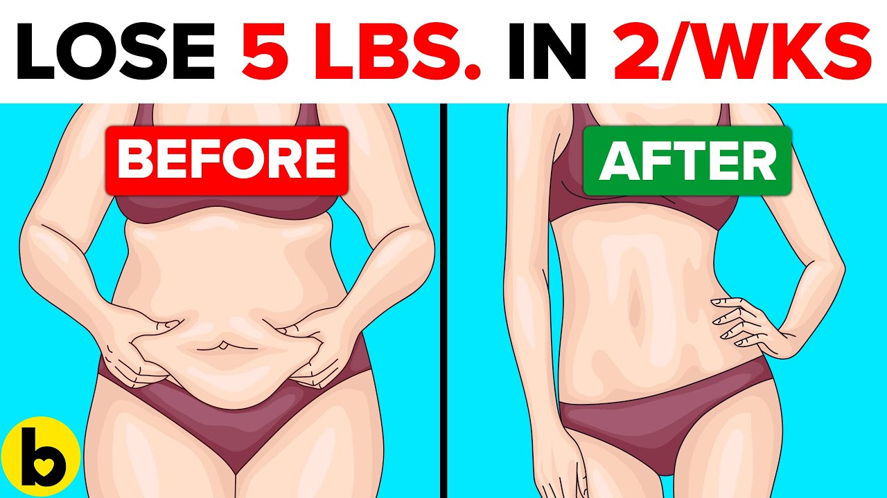 Best Weight Loss Tips To Lose 5 Pounds In Just 2 Weeks Safely - YouTube