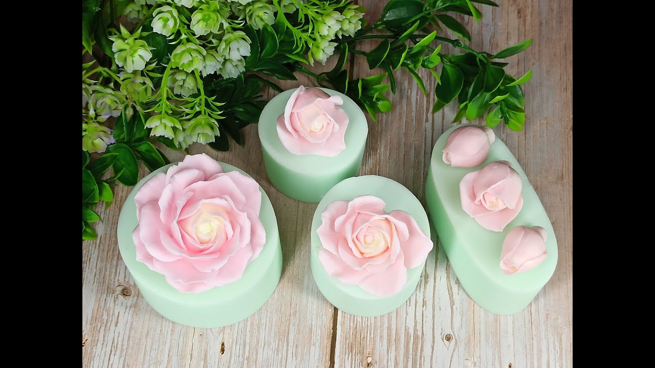 Распаковка посылки из группы ВК Perfecto (Перфекто). Заливка силиконовых форм для мыла. Розы Блю.