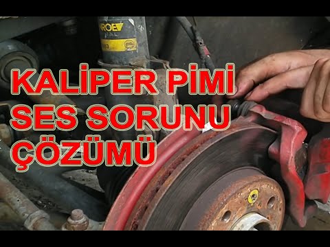 Video: Kötü fren kaliperleri ile araç kullanabilir misiniz?