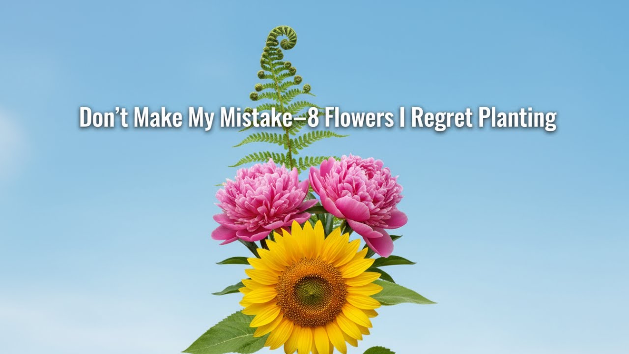 Don’t Make My Mistake—8 Flowers I Regret Planting YouTube