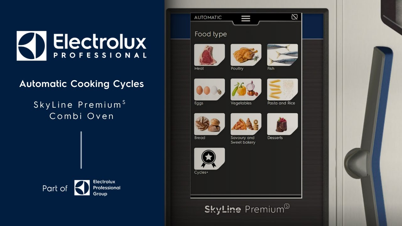 Automatic Cooking Cycles | SkyLine PremiumS Combi Oven