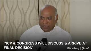 Mallikarjun Kharge On Maharashtra Government Formation