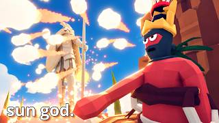 NEW AZTEC SUN GOD MAKES IT RAIN FIREBALLS!?? | TABS Lost Territories Preview