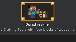 How to get |Benchmarking| Minecraft bedrock achievment (Tutorial)