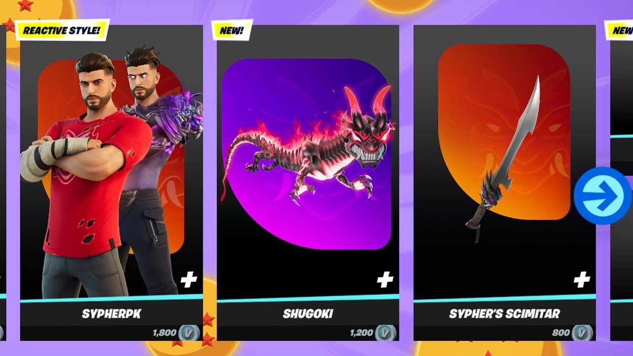 *NEW* SypherPK SHOGUKI Glider & DARK DRAGON Wrap | Fortnite