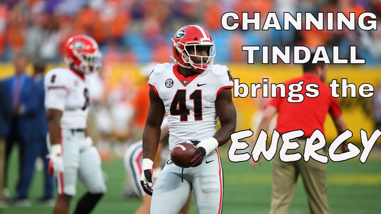 Channing Tindall brings the ENERGY in post-practice interview