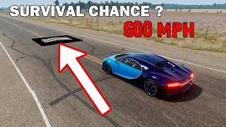 Which Car Can Survive 600 MPH Acceleration? #beamngdrive