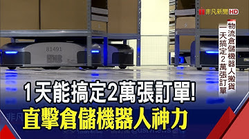 350萬瓶紅酒小意思！機器人"出貨大神" 電商6hrs到手時間就是商機！│非凡財經新聞│20200807