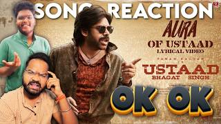 Aura Of Ustaad Song Reaction | Ustaad Bhagat Singh | Pawan Kalyan | DSP || TELUGU BRO'S REACTS