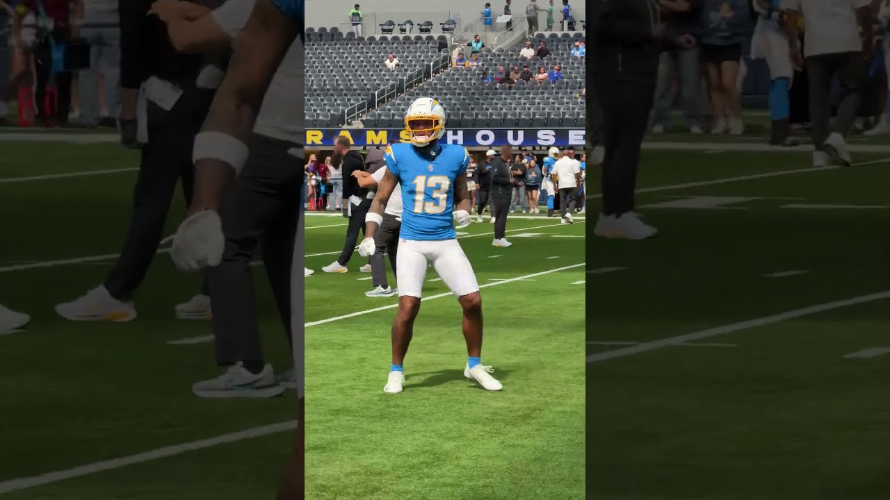 keenan allen back in powder blue 🥶 