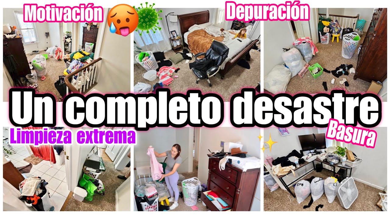 ✅*NEW* LIMPIEZA EXTREMA Y PROFUNDA🥵ORGANIZACIÓN Y DEPURACIÓN DE CLOSET MASIVA 😳UN COMPLETO DESASTRE😨