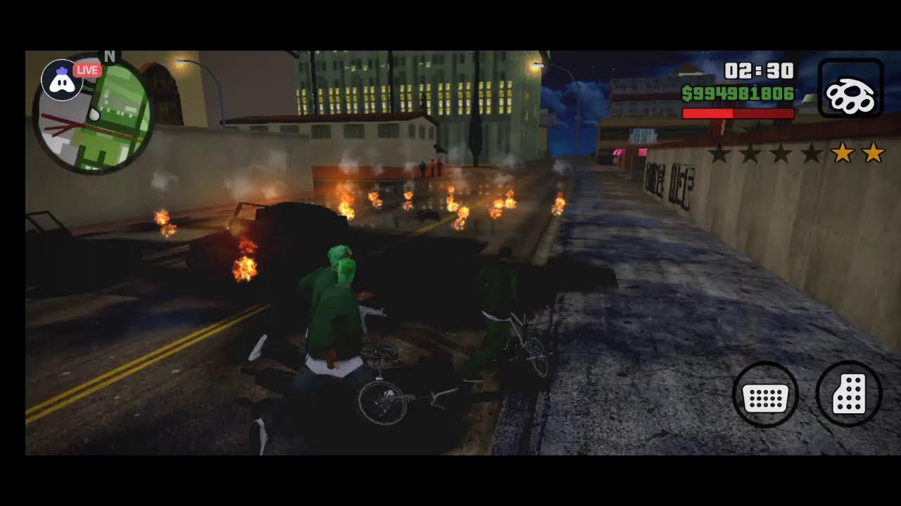 Realistic GTA SA android Gameplay