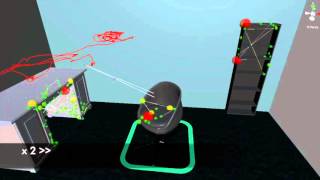 Scan Path 3D Visualization Eye Tracking