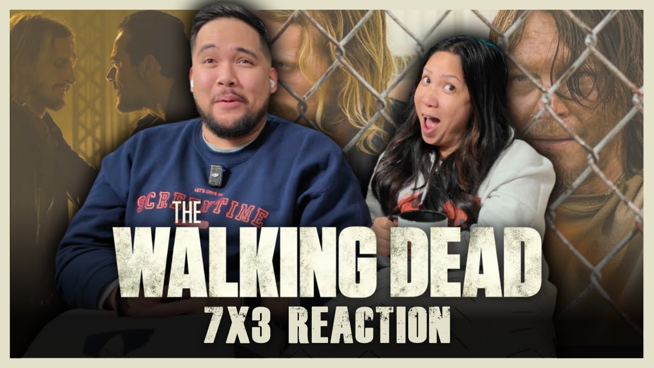 My Wife Watches *WALKING DEAD* for the First Time! | 7x3 | The Cell