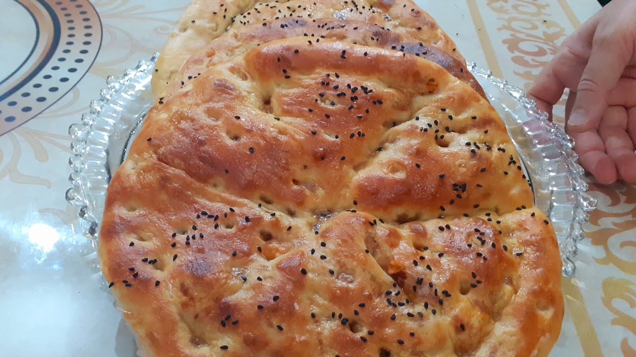 عشاء رائع  وشهي بعجينة سهلة ( الخبز المحشي )