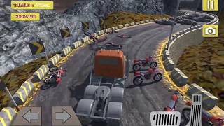 Roadway War Truck Racing offroad - Gameplay HD screenshot 2