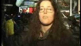 Vancouver Apec Summit Meeting Protesters November 24 1997 BC Canada