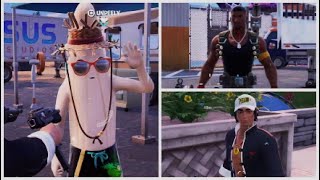 Land at Painted Palms or Ripped Tides and Interact With Characters - Fortnite Weekly Quest