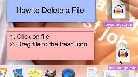 Quicktime Movie: How to Delete a File
