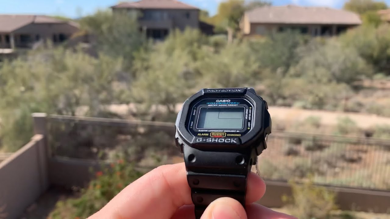 G Shock Torture Test Gone Wrong I Broke My Dw5600e Youtube