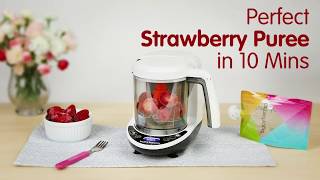 Perfect Strawberry Puree In 10 Minutes